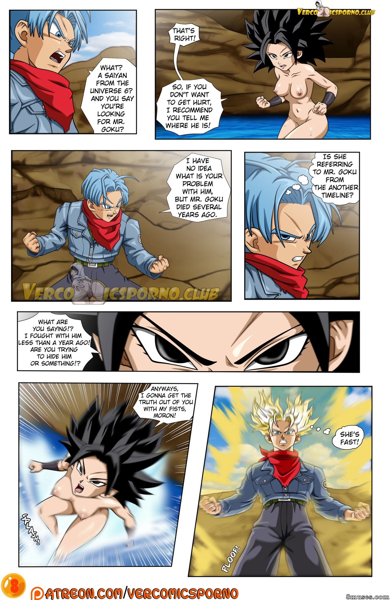 Drah Navlag - Trunks e Caulifla - Página 9