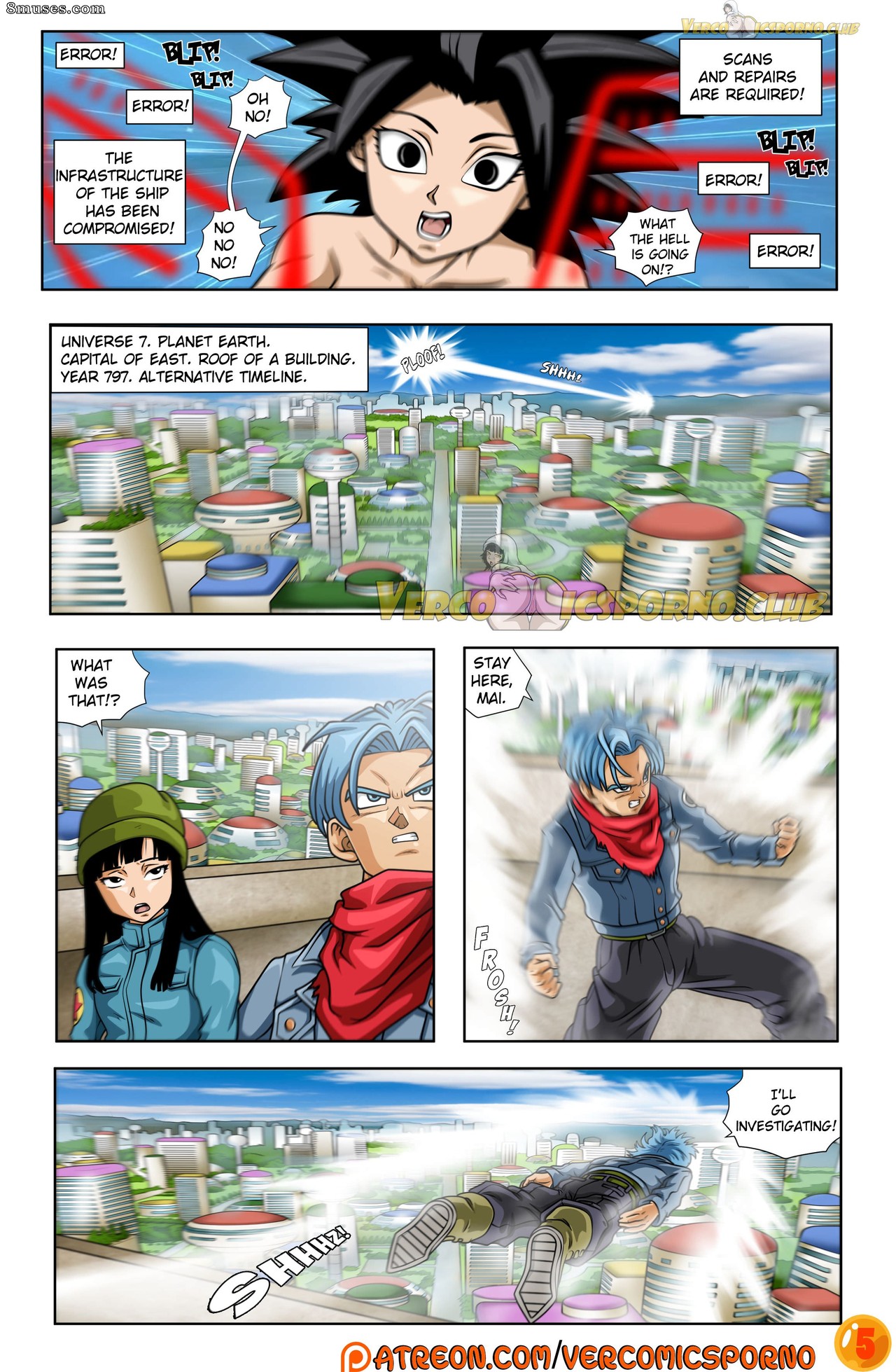 Drah Navlag - Trunks e Caulifla - Página 6