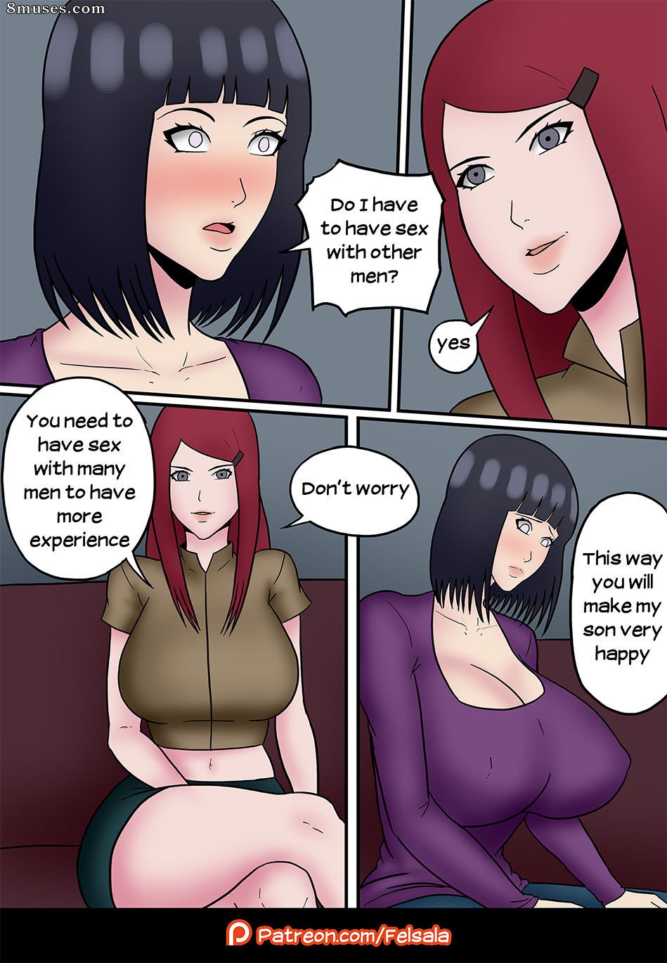 Page 2 | Felsala-Comics/Kushina-helps-Hinata | 8muses - Sex Comics