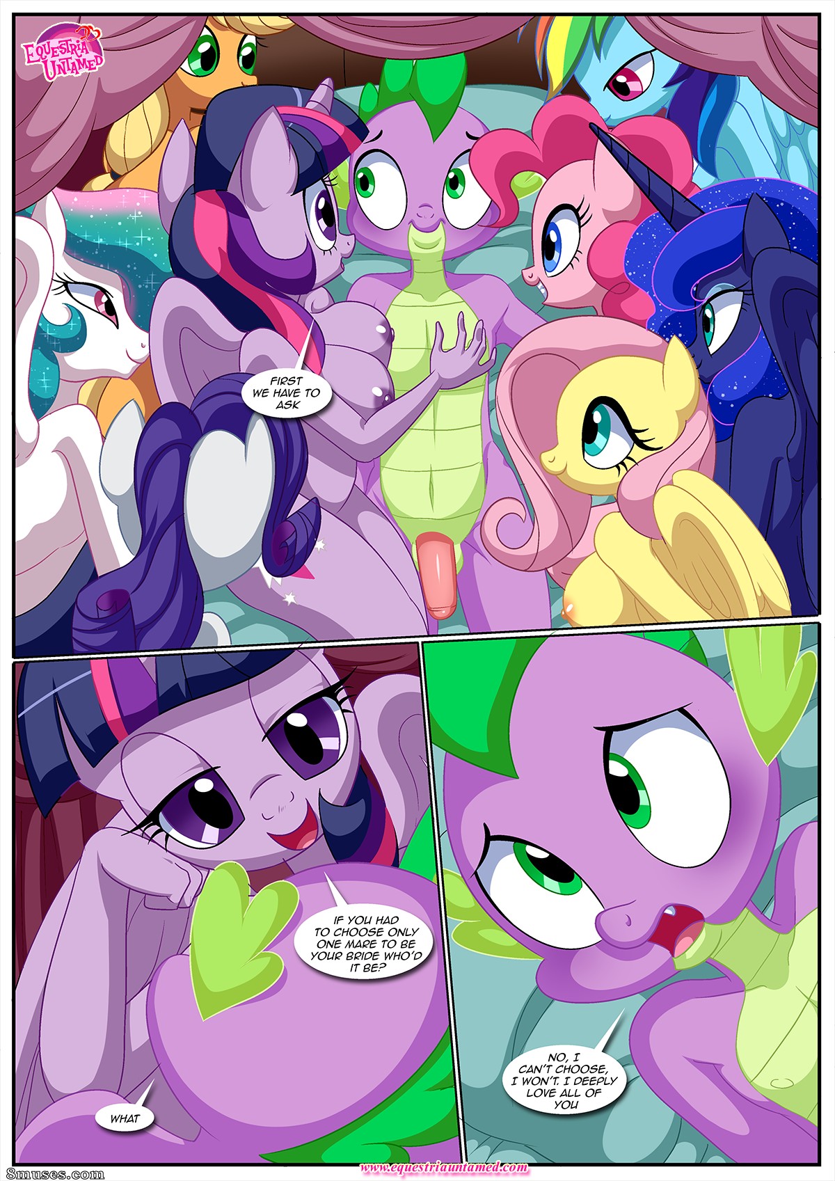 PalComix Comics - Spike's Ultimate Fantasies or The Dragon King's Harem - Page 84