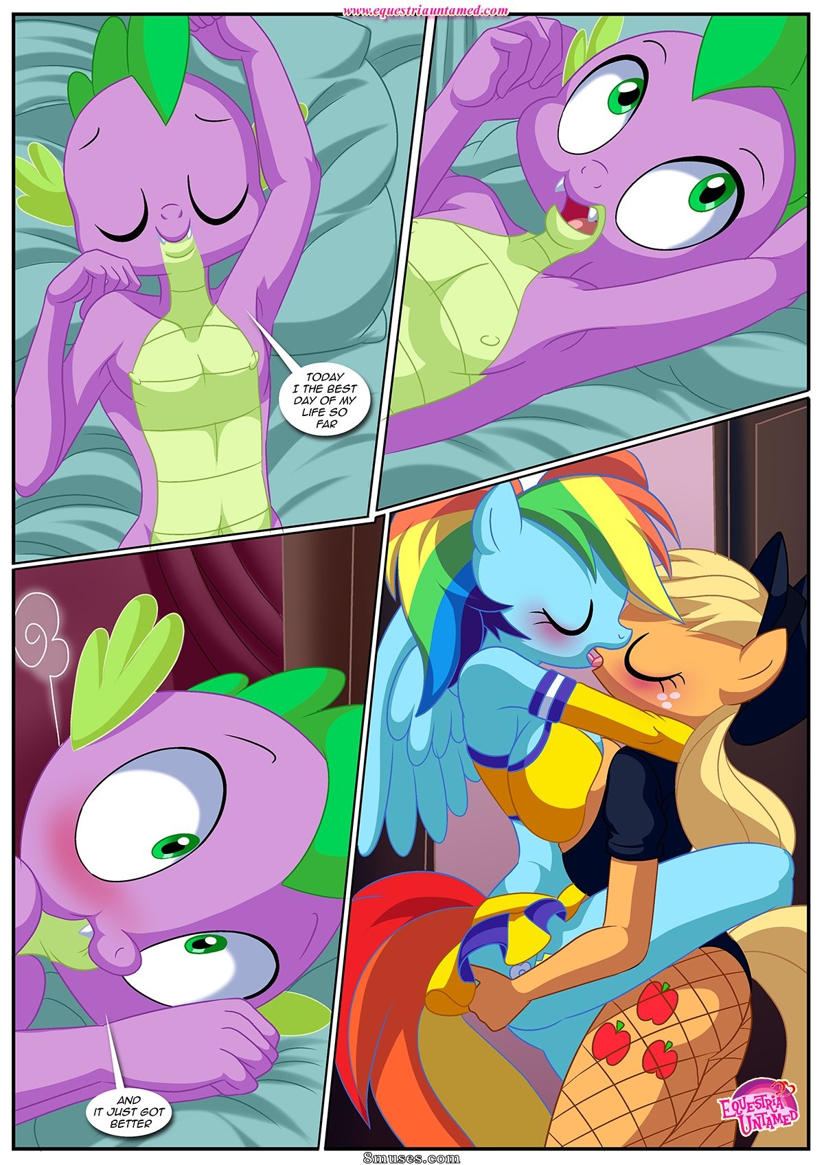 PalComix Comics - Spike's Ultimate Fantasies or The Dragon King's Harem - Page 42