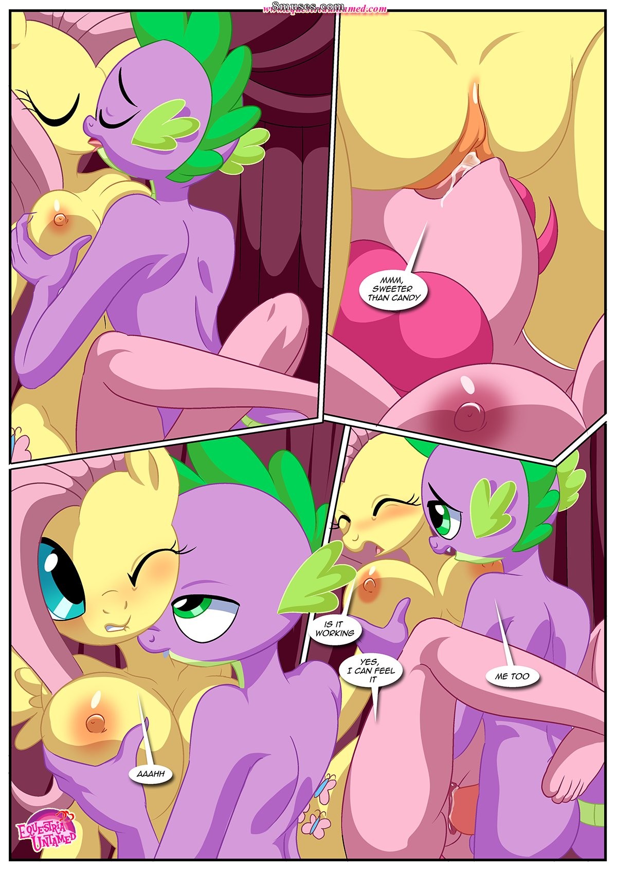 PalComix Comics - Spike's Ultimate Fantasies or The Dragon King's Harem - Page 35