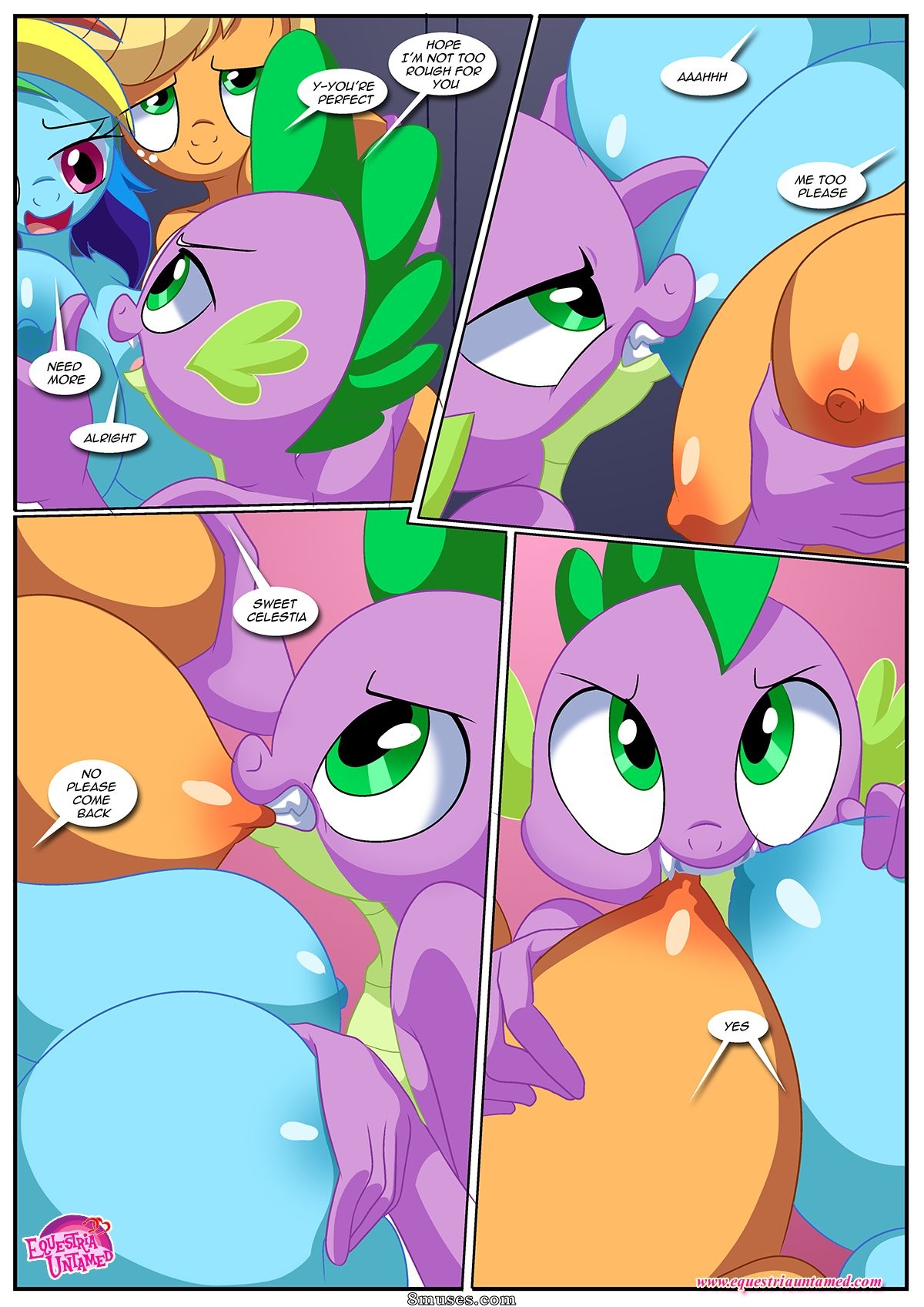 PalComix Comics - Spike's Ultimate Fantasies or The Dragon King's Harem - Page 46