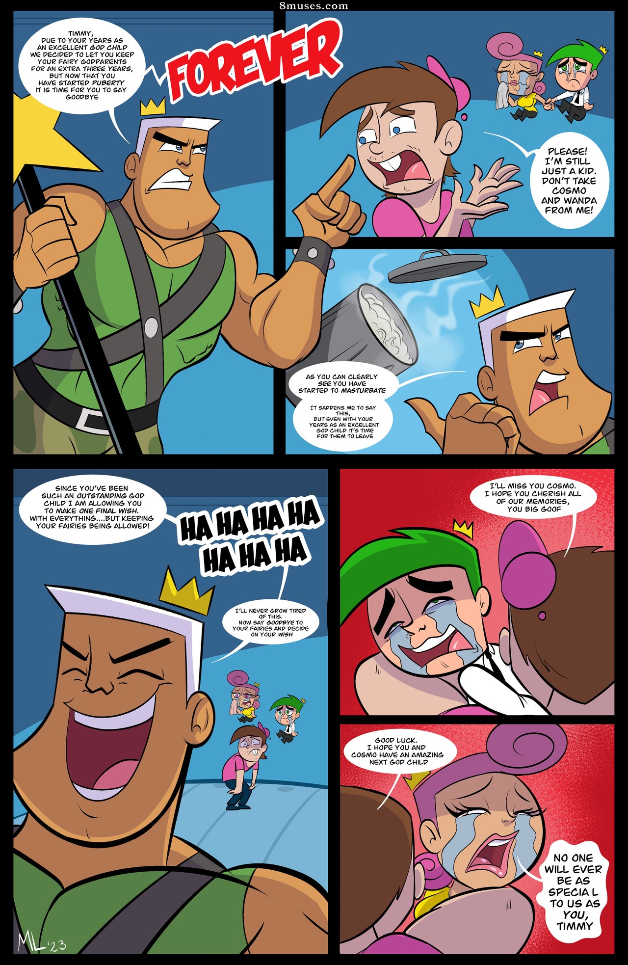Ameizing Lewds Comics - El último deseo de Timmy - Página 4