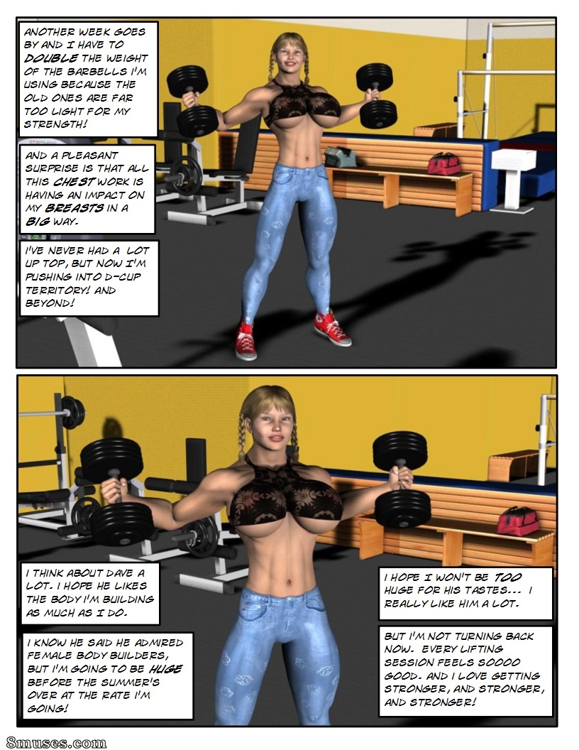 Strong and Stacked - Tammy Grows Muscles - Page 7