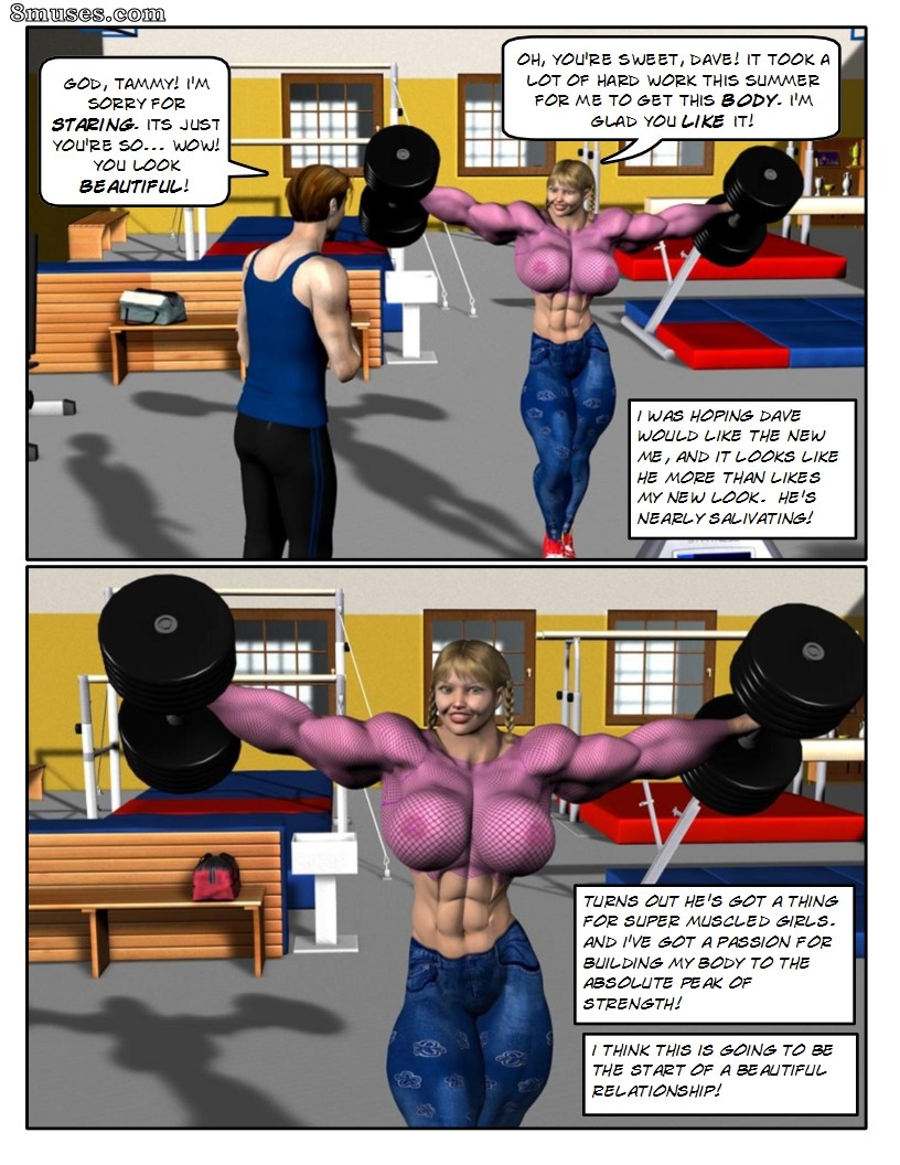 Strong and Stacked - Tammy Grows Muscles - Page 11