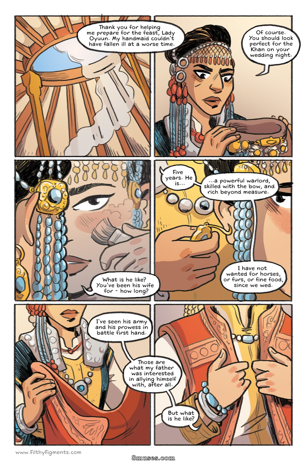 Filthy Figments Comics - Reina del ring de sumo - Página 2