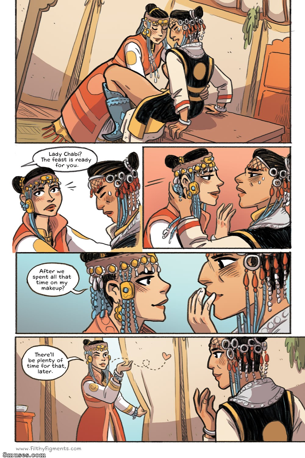 Filthy Figments Comics - Reina del ring de sumo - Página 7