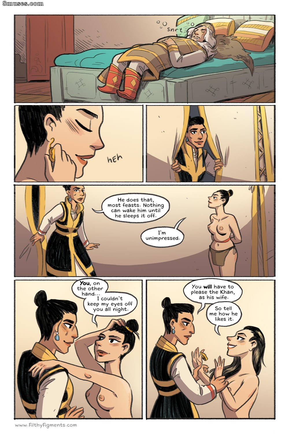 Filthy Figments Comics - Reina del ring de sumo - Página 10