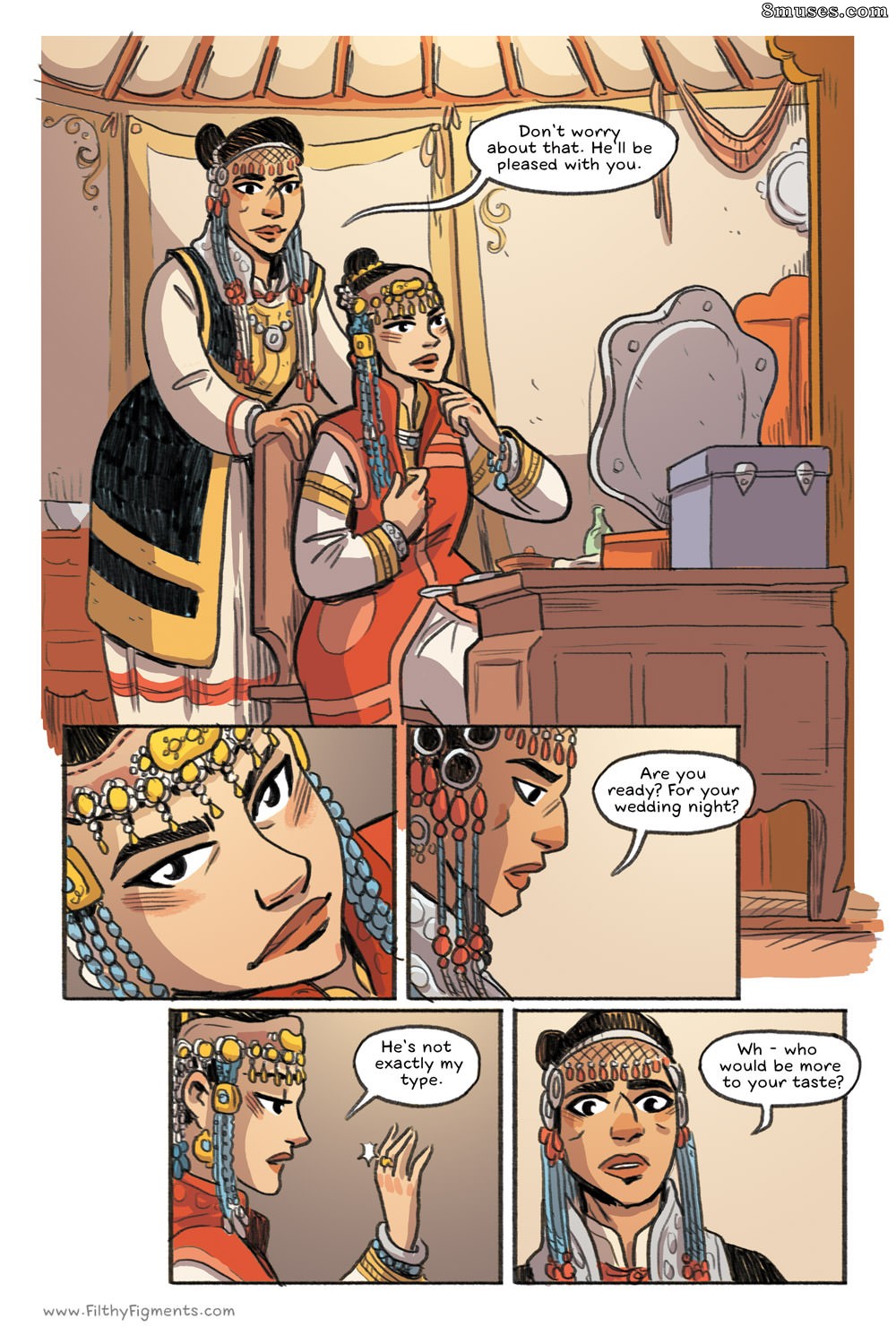 Filthy Figments Comics - Rainha da estepe - Página 3