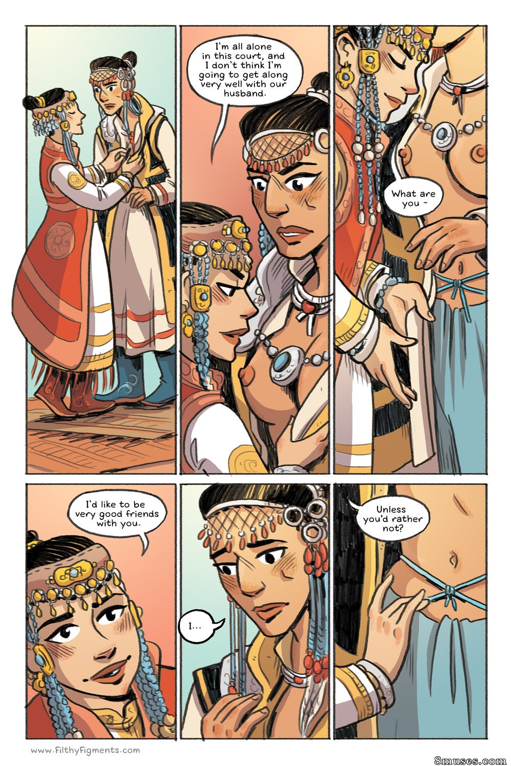 Filthy Figments Comics - Reina del ring de sumo - Página 5
