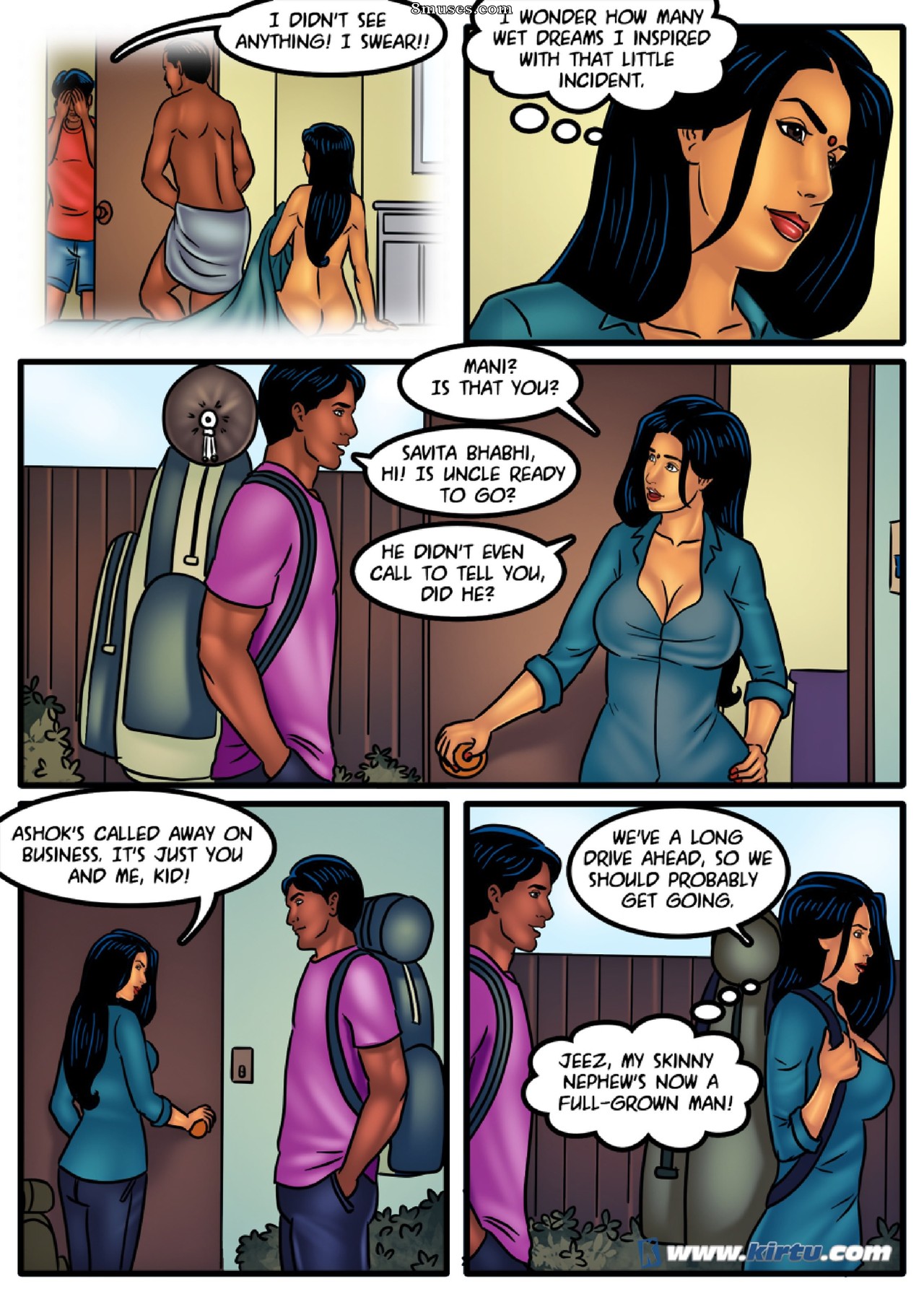 Kirtu.com Comics - Savita Bhabhi - Épisode 51 - Camping dans le froid - Page 7