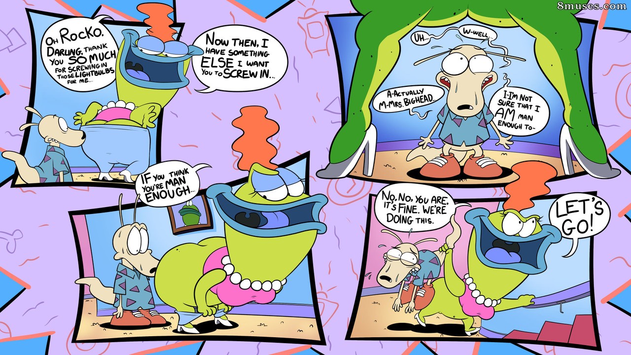 Blargsnarf Comics - A vida moderna de Rocko - Homem o suficiente - Página 3