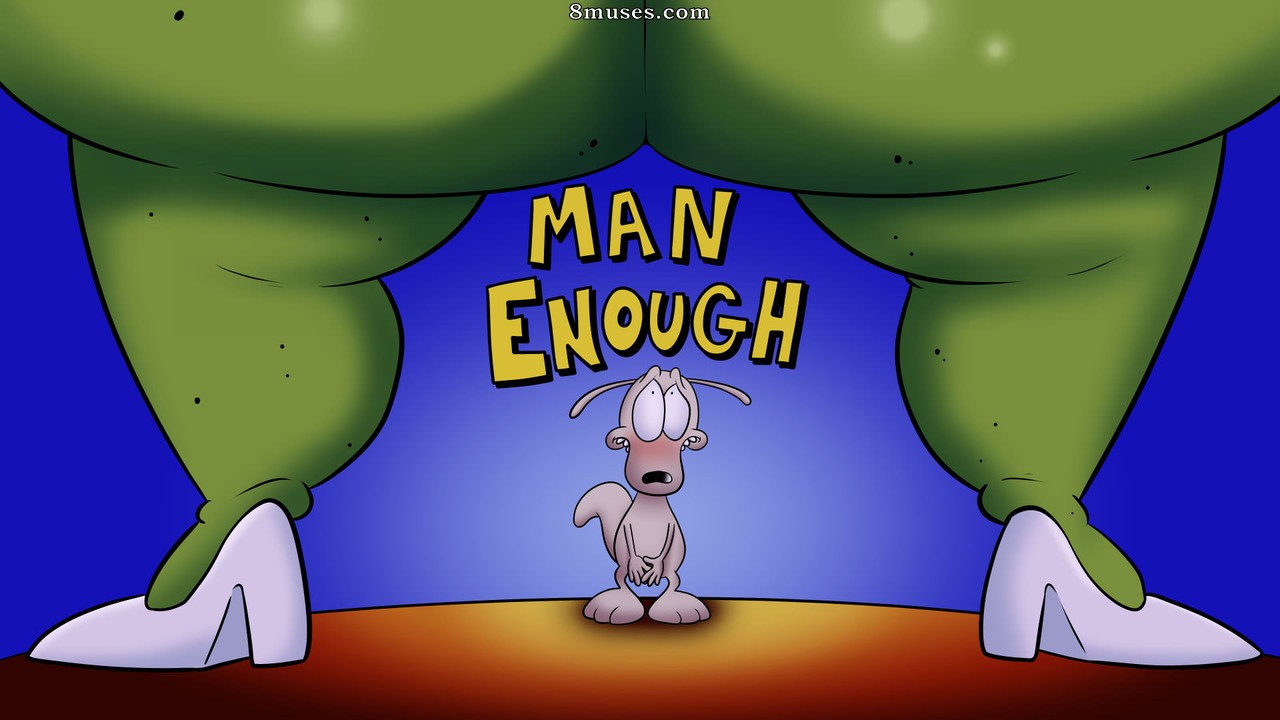 Blargsnarf Comics - A vida moderna de Rocko - Homem o suficiente - Página 1
