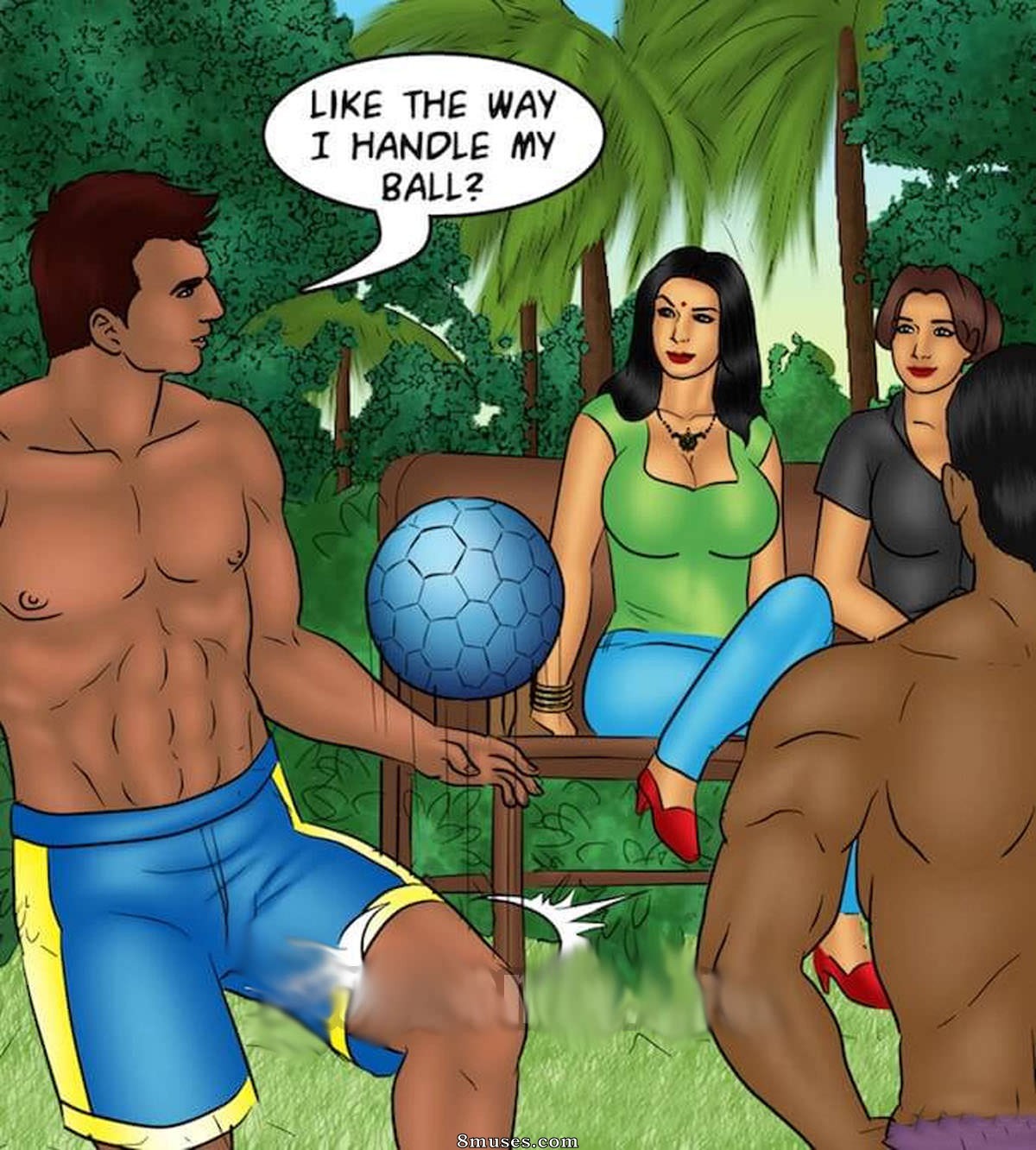 Kirtu.com Comics - Savita Bhabhi - Episode 83 - Friends Share Everything - Page 35