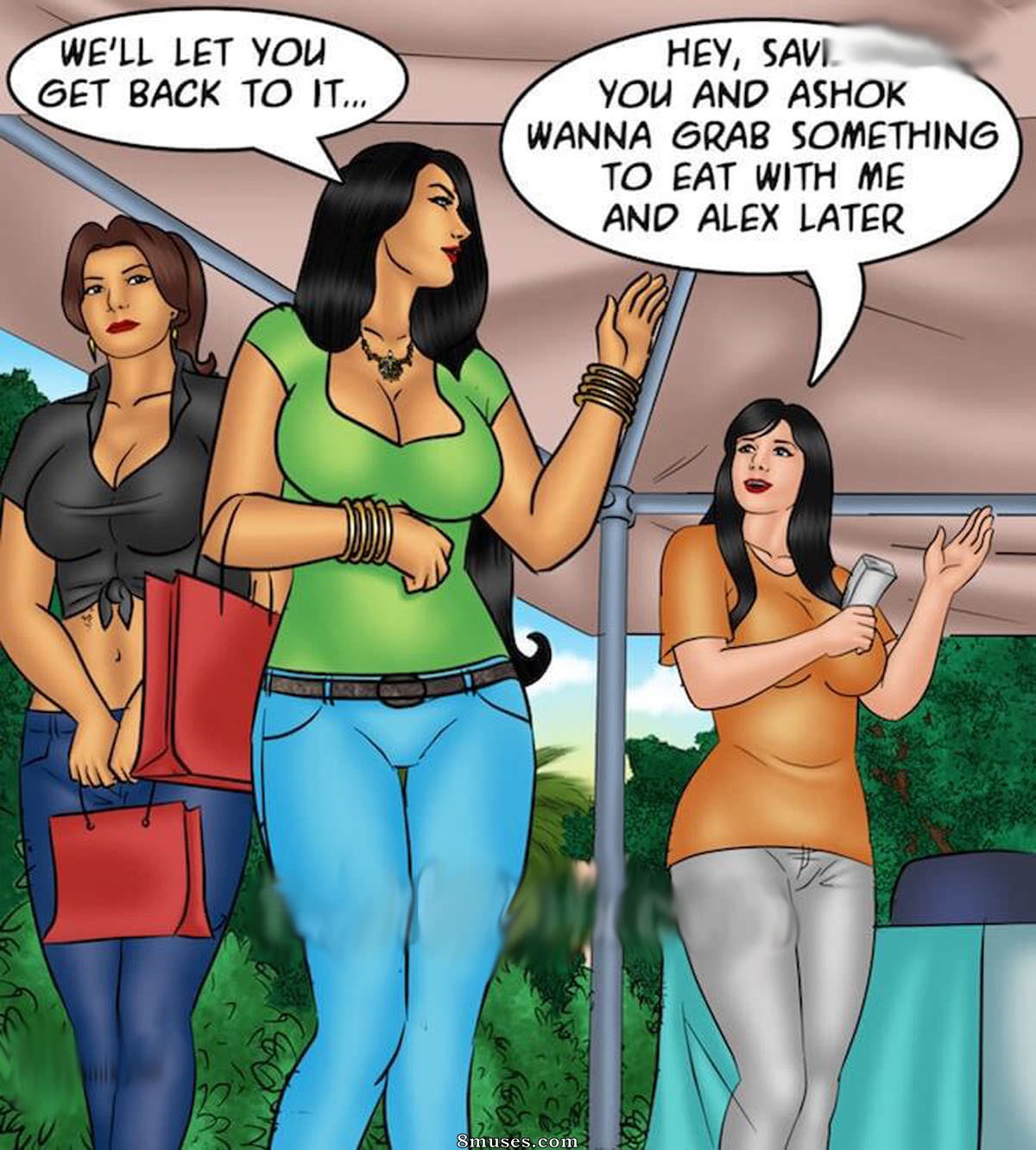 Kirtu.com Comics - Savita Bhabhi - Episode 83 - Friends Share Everything - Page 51