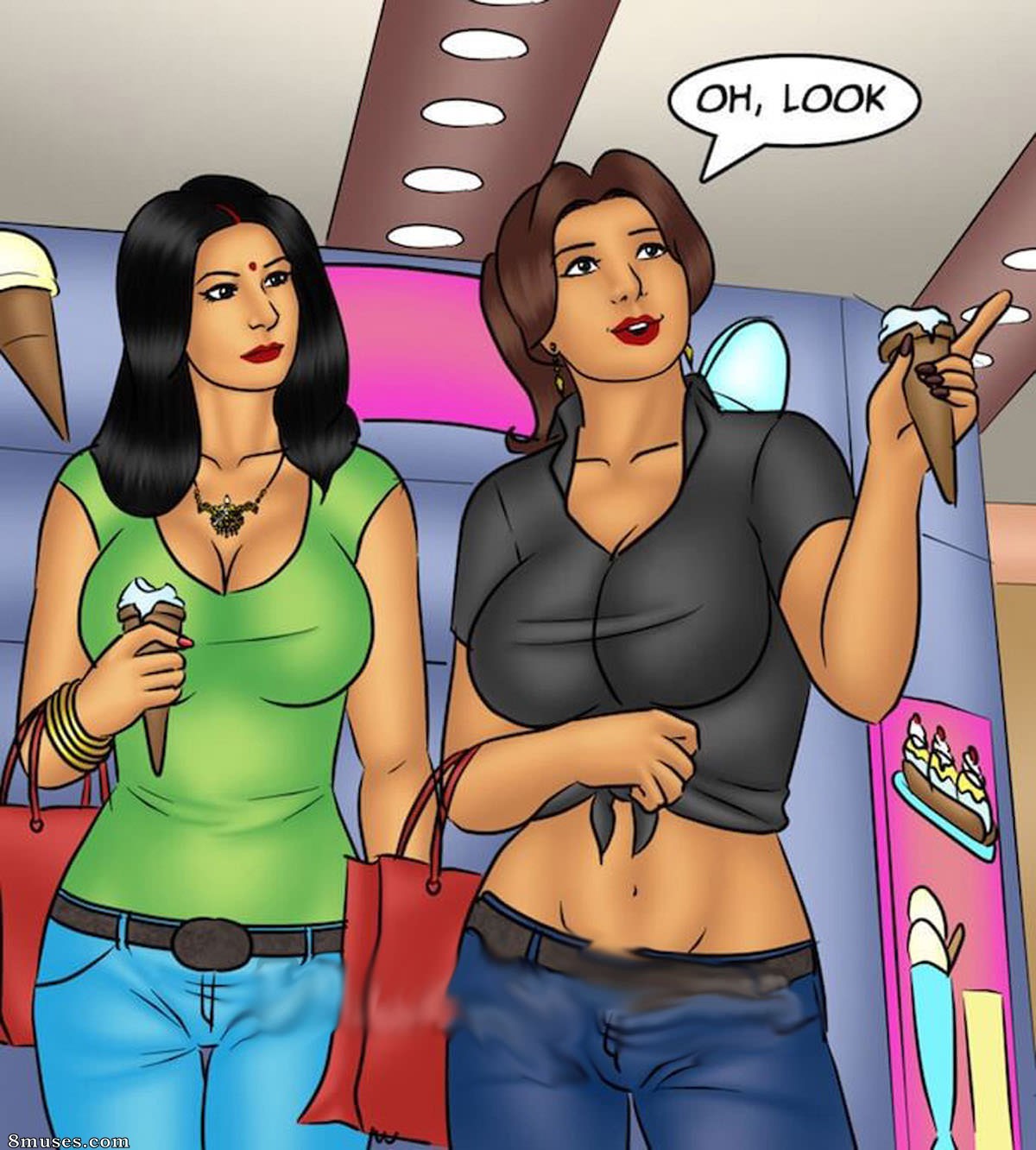 Kirtu.com Comics - Savita Bhabhi - Episode 83 - Friends Share Everything - Page 23