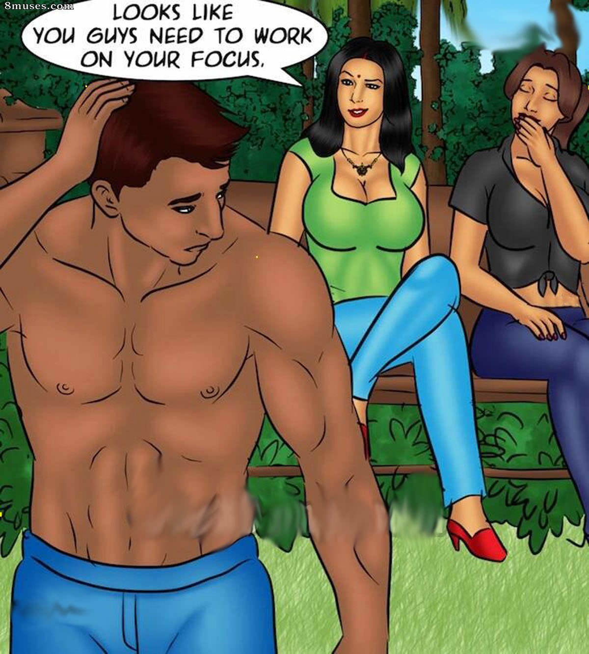 Kirtu.com Comics - Savita Bhabhi - Episode 83 - Friends Share Everything - Page 38