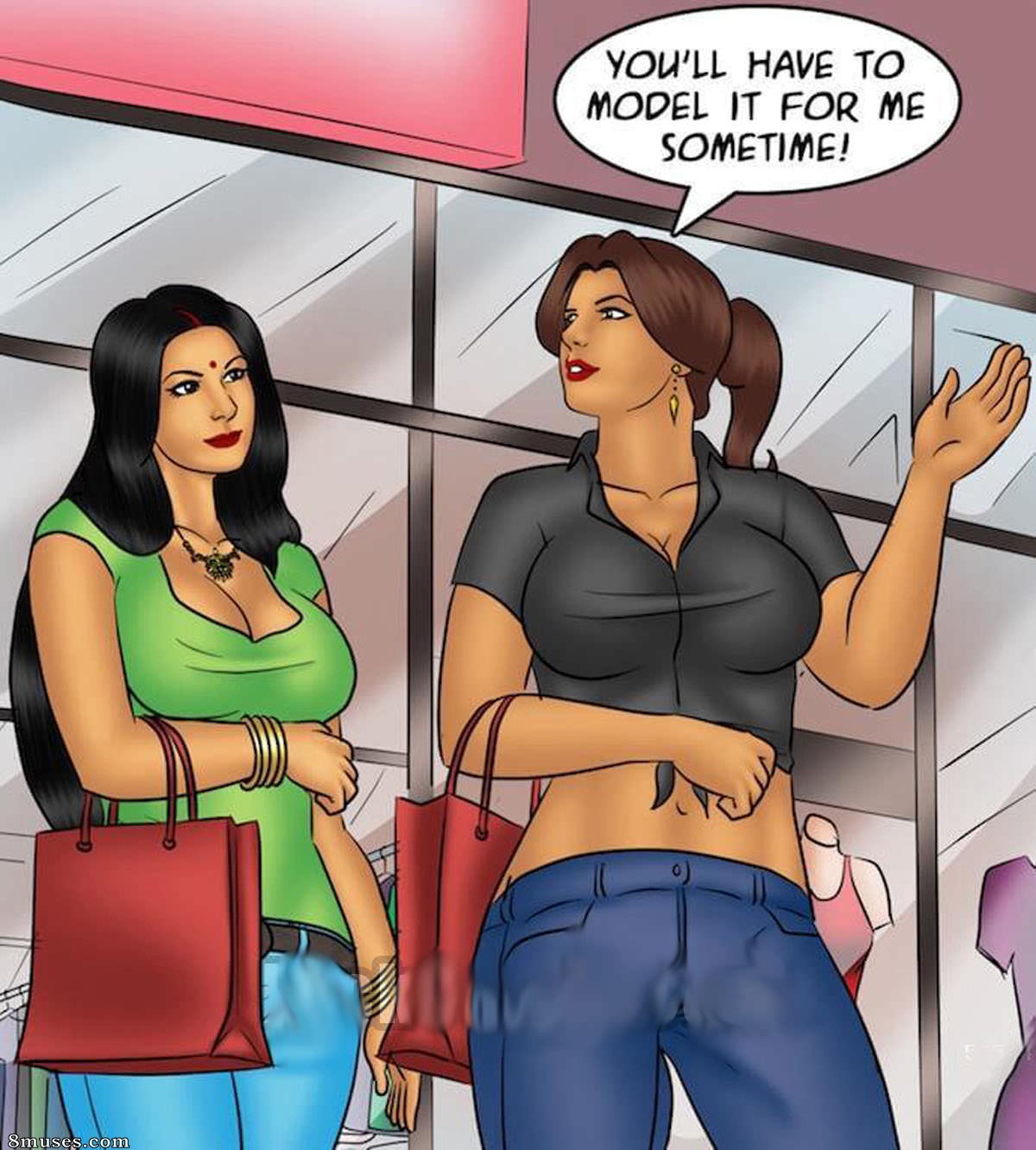 Kirtu.com Comics - Savita Bhabhi - Episode 83 - Friends Share Everything - Page 16