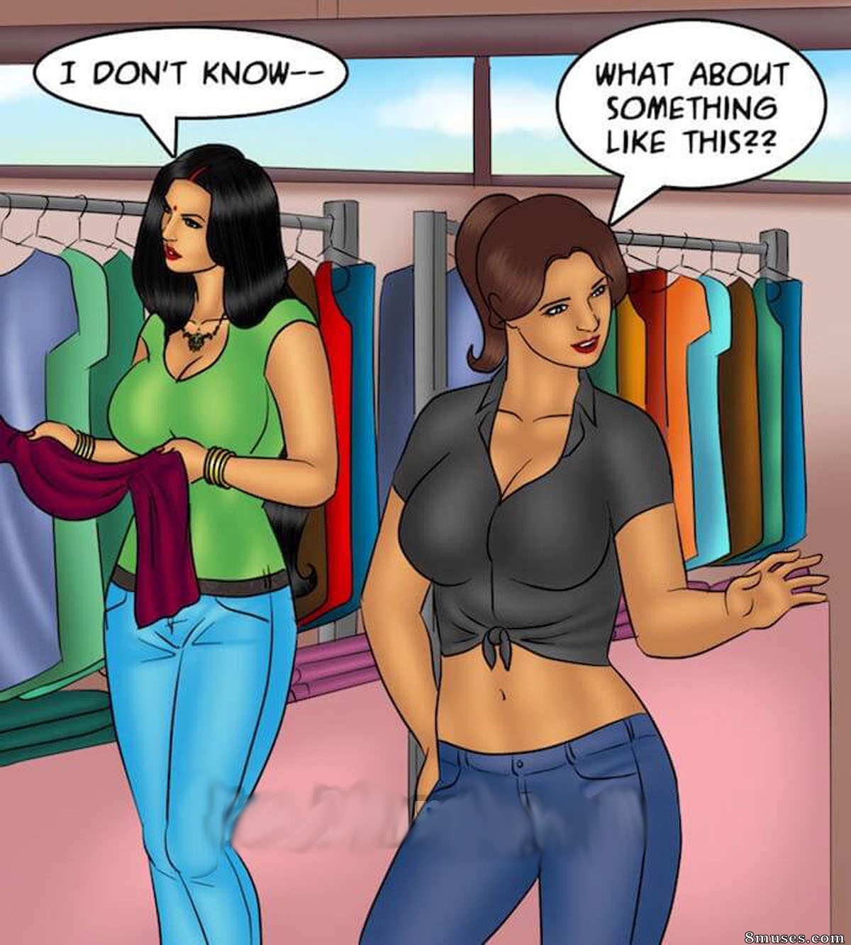 Kirtu.com Comics - Savita Bhabhi - Episode 83 - Friends Share Everything - Page 11