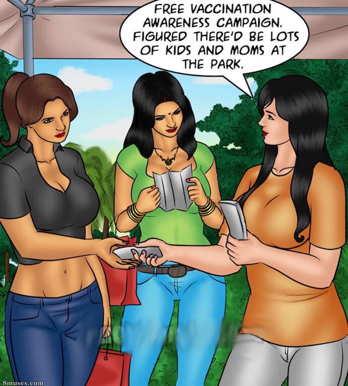 Kirtu.com Comics - Savita Bhabhi - Episode 83 - Friends Share Everything - Page 47