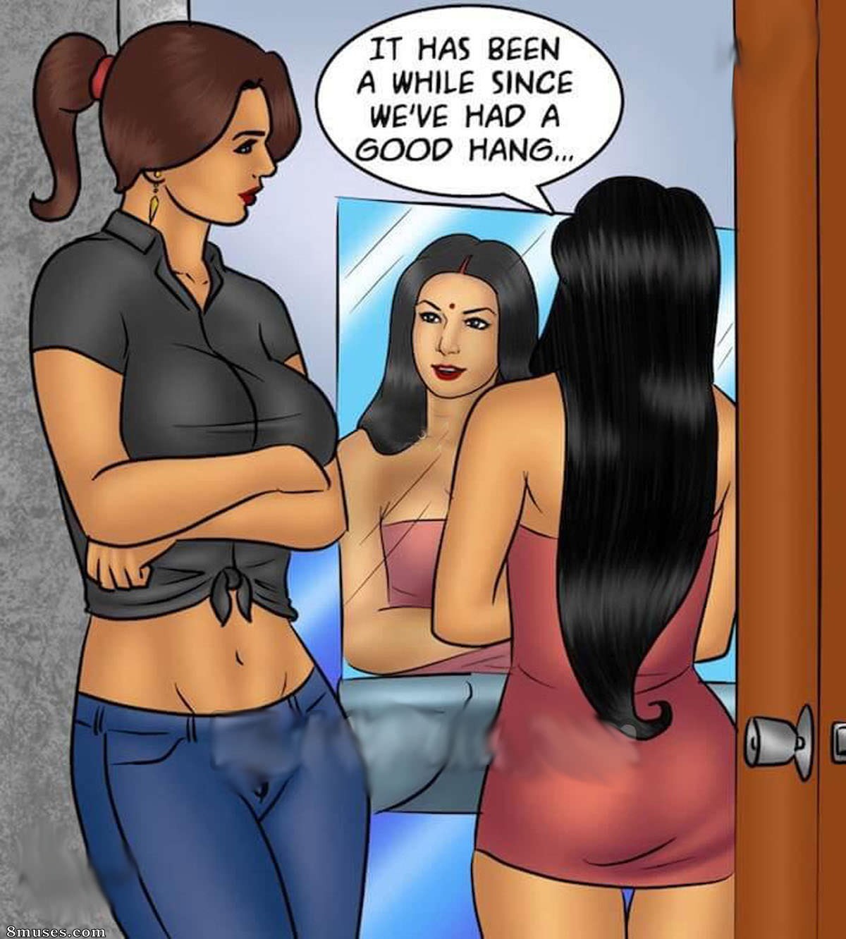 Kirtu.com Comics - Savita Bhabhi - Épisode 83 - Les amis partagent tout - Page 8