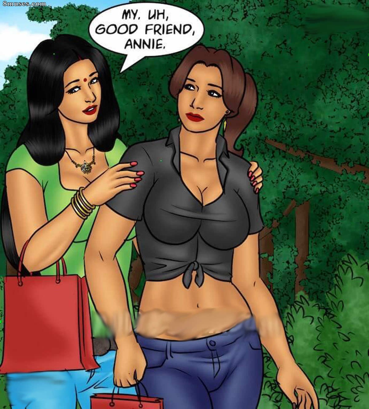 Kirtu.com Comics - Savita Bhabhi - Episode 83 - Friends Share Everything - Page 42
