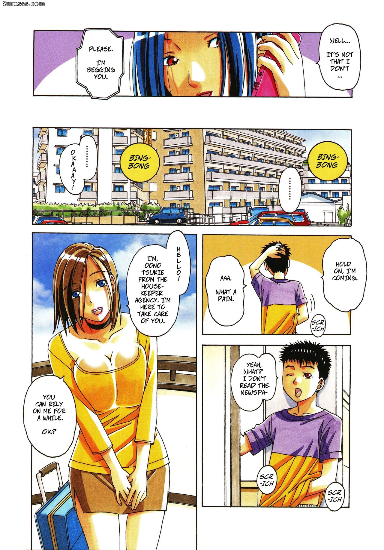 Otonano Gu-wa - Kaseifu Monogatari Jo - The Housekeeper's Tale- Intro - Page 38