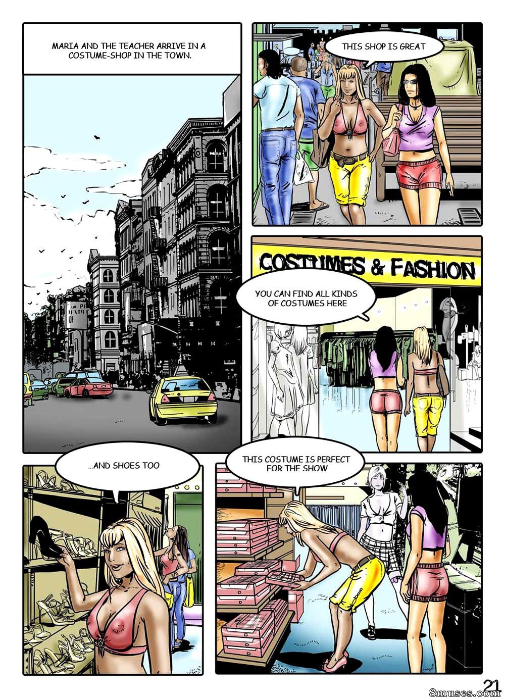 AllPornComics.com Comics - Professora de escola sensual - Página 21