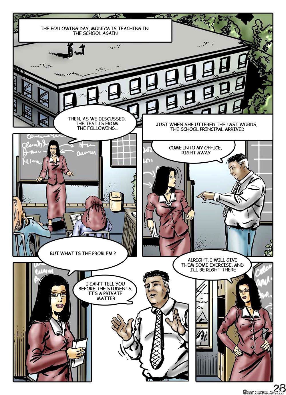 AllPornComics.com Comics - Professora de escola sensual - Página 28