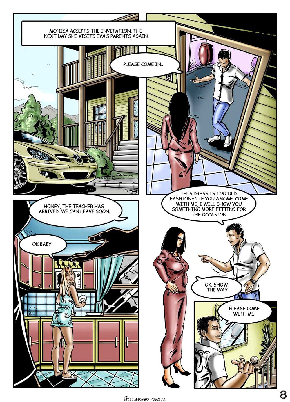 AllPornComics.com Comics - Professora de escola sensual - Página 8