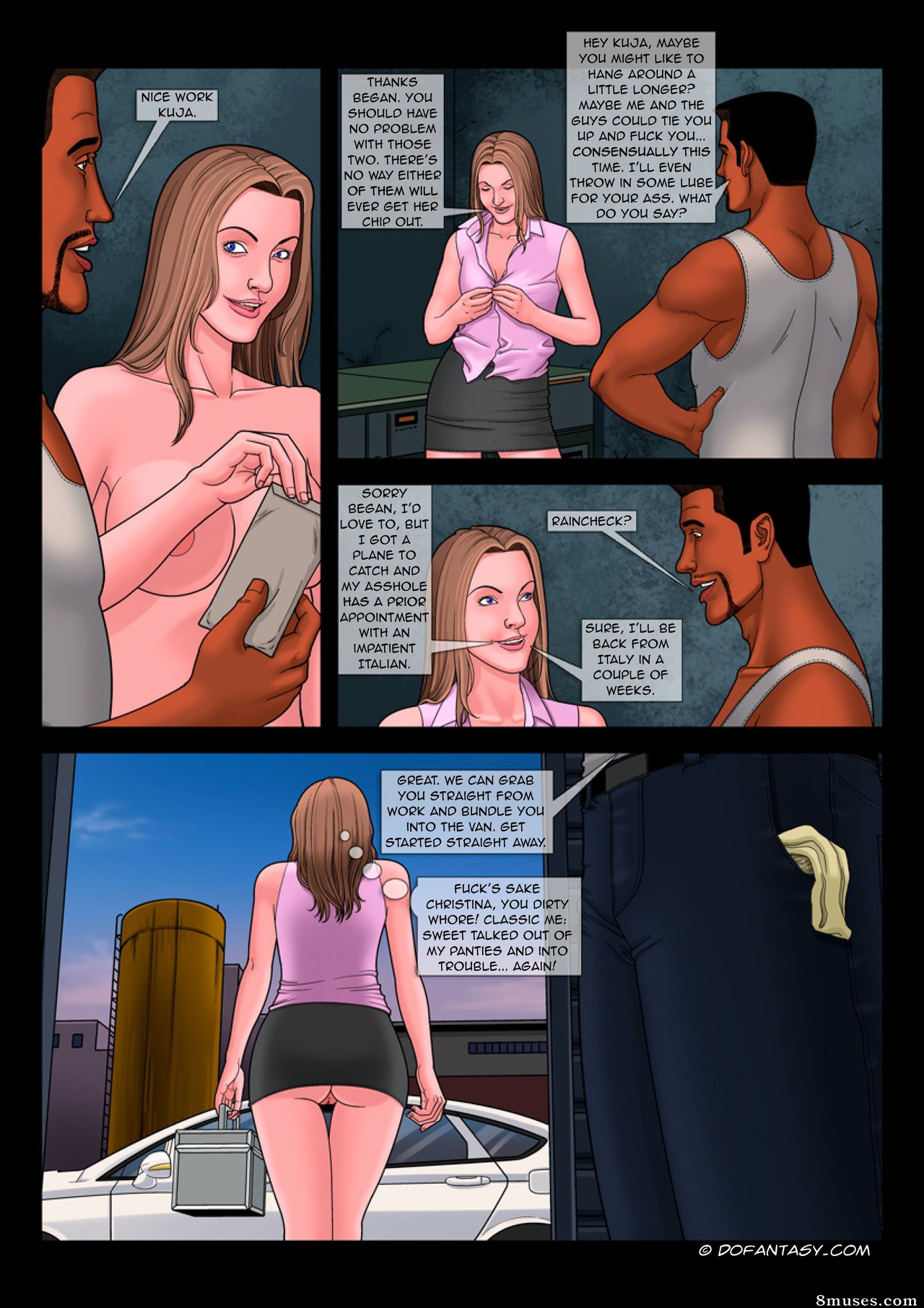 Fansadox Comics - Fansadox 476 - Méchant lieutenant 7 - Héritière prostituée - Arieta - Page 10