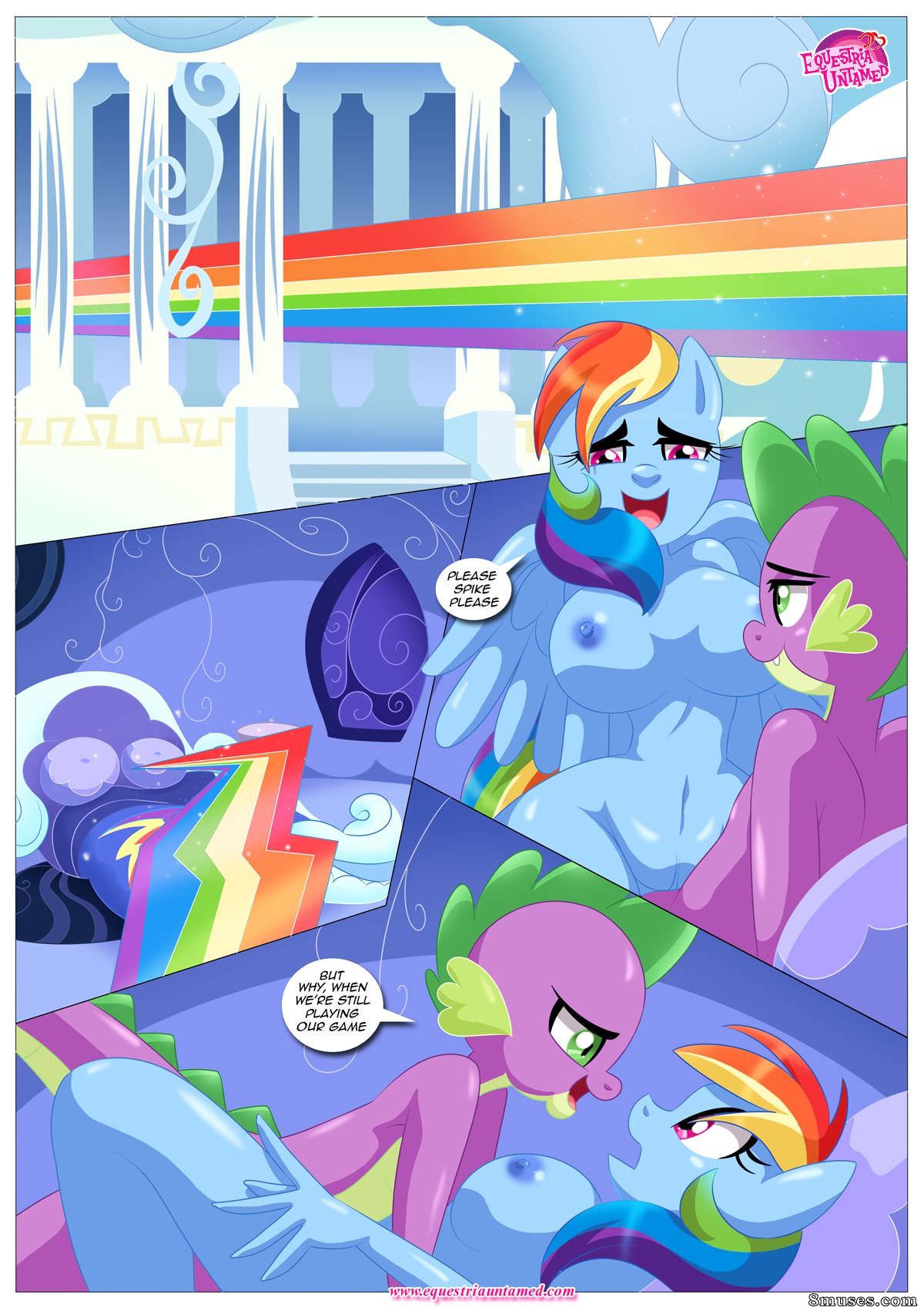 PalComix Comics - Jogo de PDA extremo de Rainbow Dash - Página 33