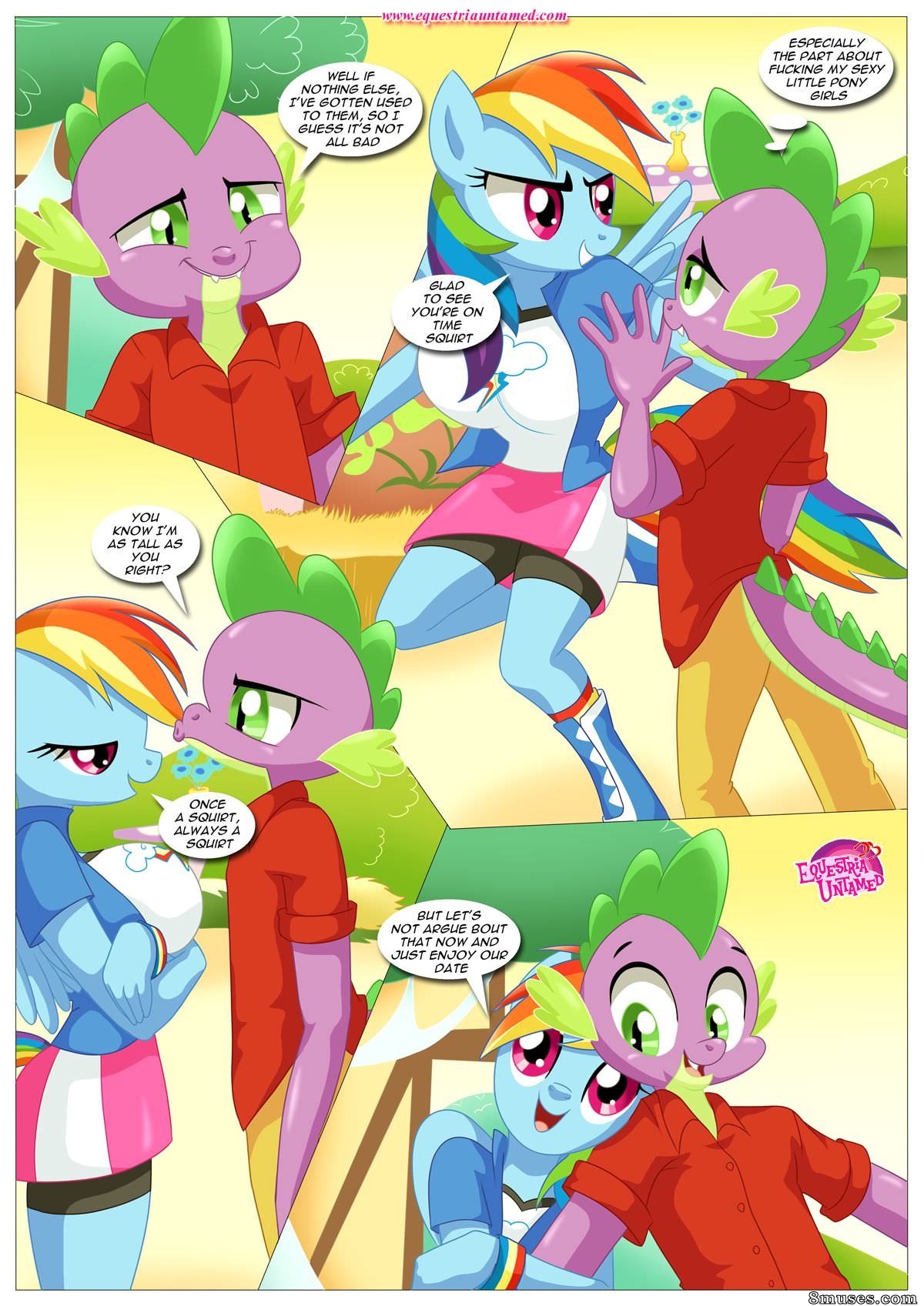 PalComix Comics - Rainbow Dashs game of Extreme PDA - Page 19