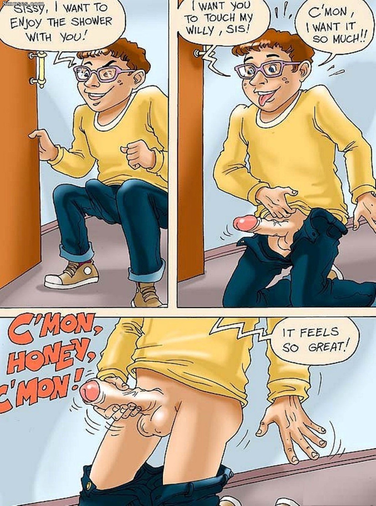 Animated Incest Comics - É ótimo gozar juntos - Página 4