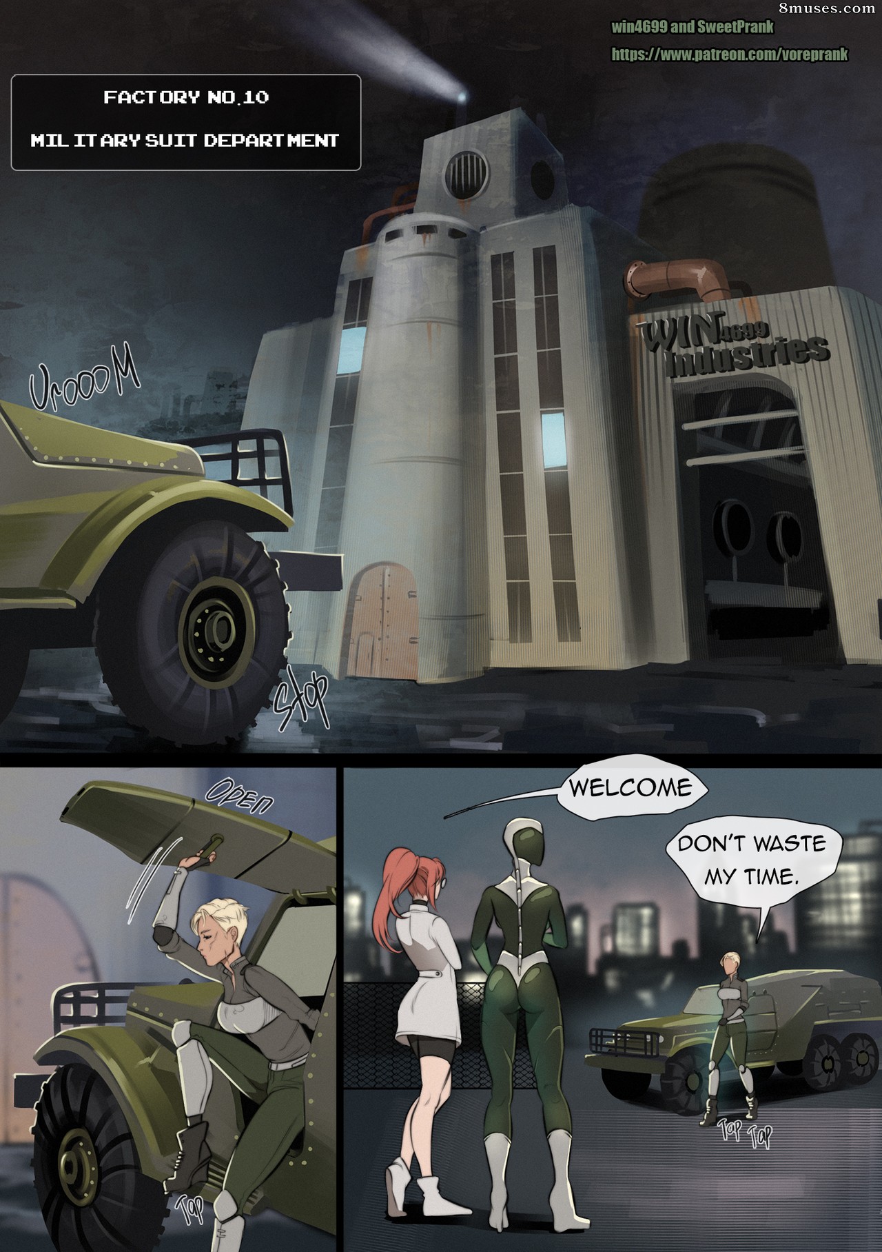 win4699 Comics - Drone de combate vorepunk - Página 1