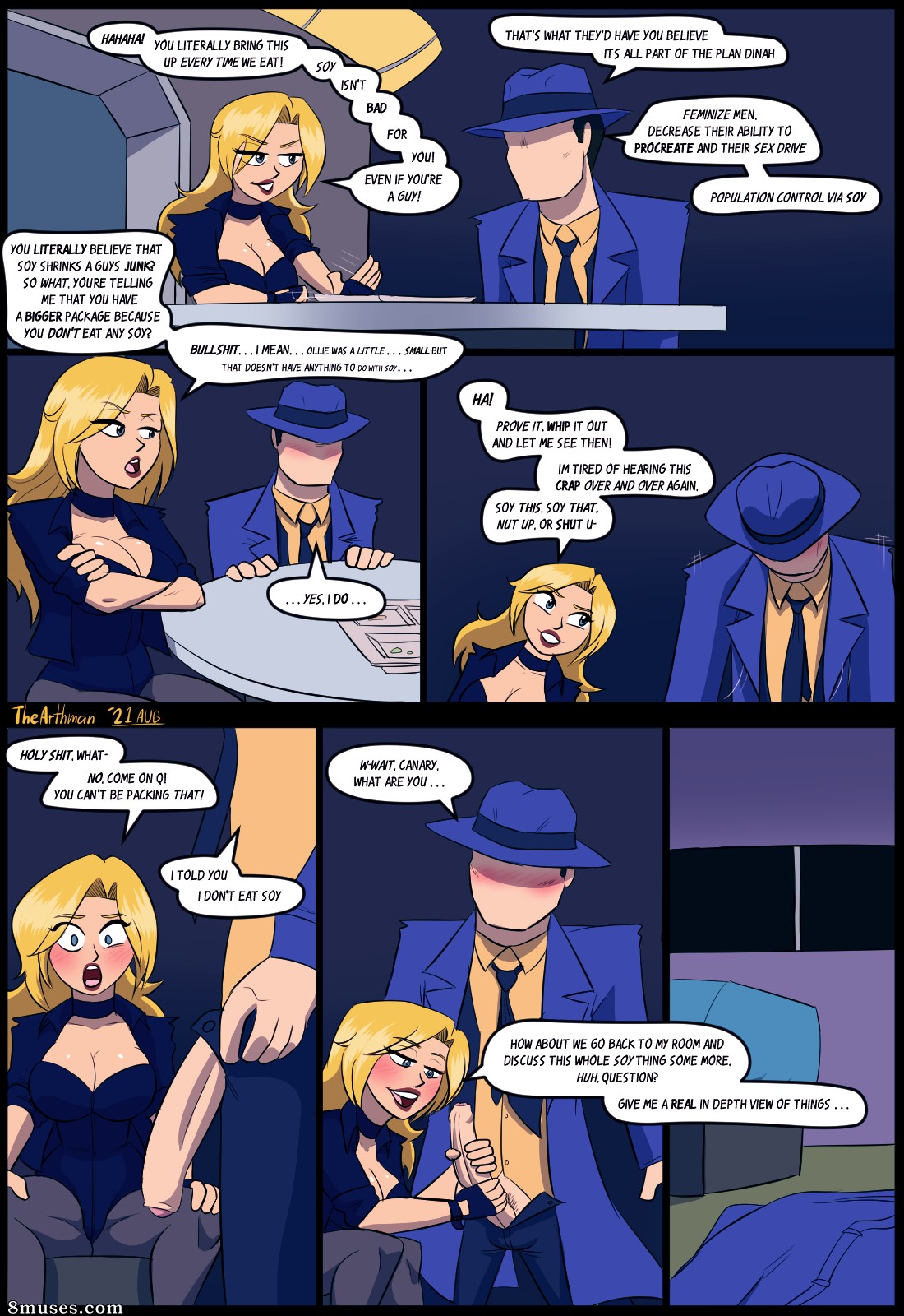 Super ero Comics - The No-Soy Diet - Page 2