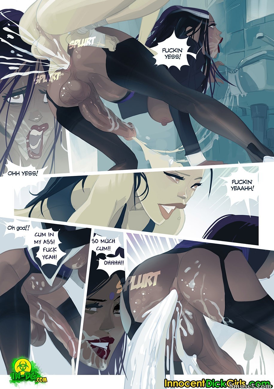 Innocent Dickgirls Comics - Thai Boxing - Page 15