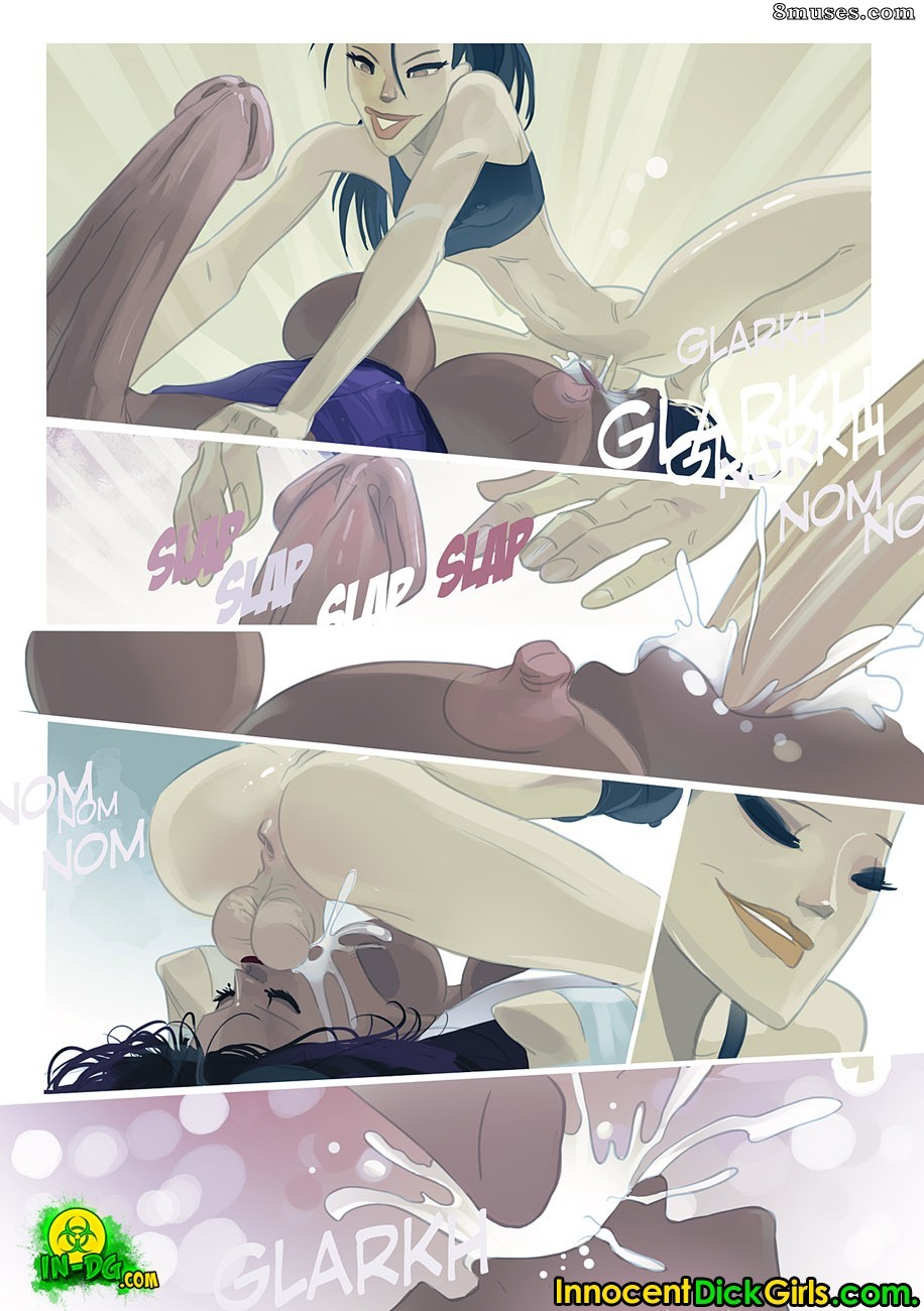 Innocent Dickgirls Comics - Boxe tailandês - Página 11
