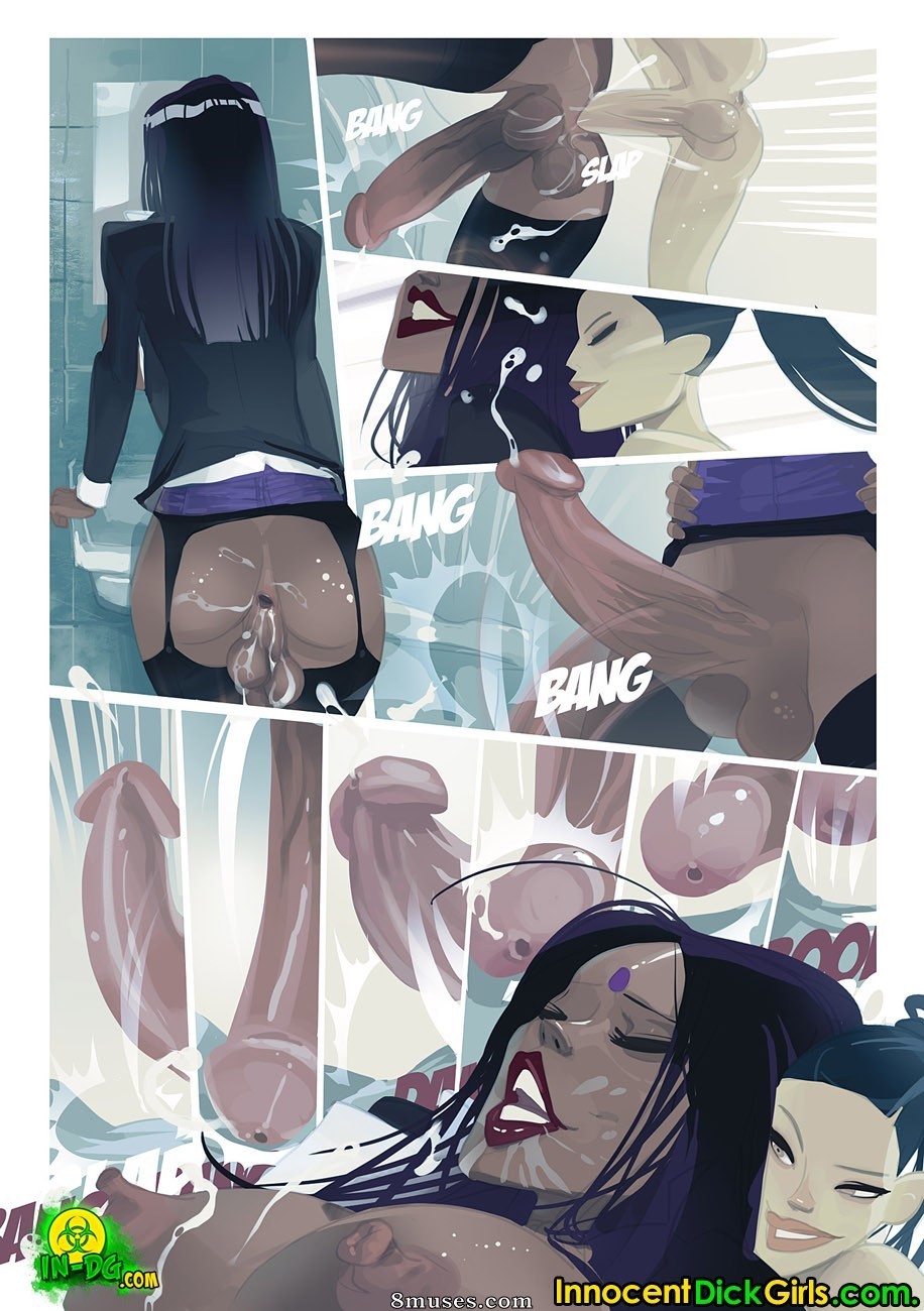 Innocent Dickgirls Comics - Thai Boxing - Page 14
