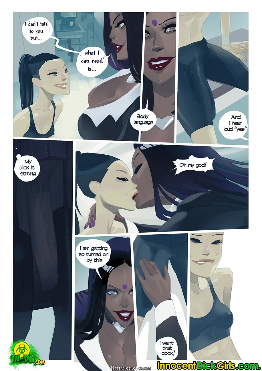 Innocent Dickgirls Comics - Thai Boxing - Page 5