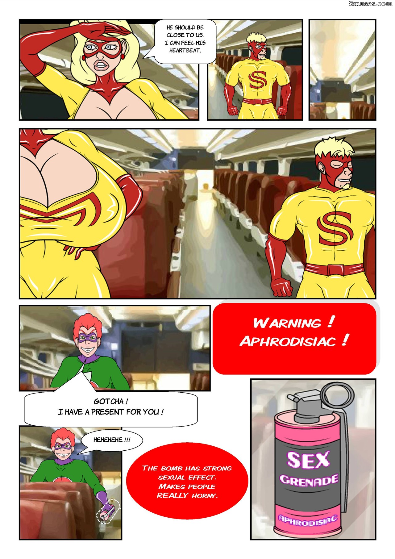 Meet N Fuck - Super Heroine Hjinks - Page 12