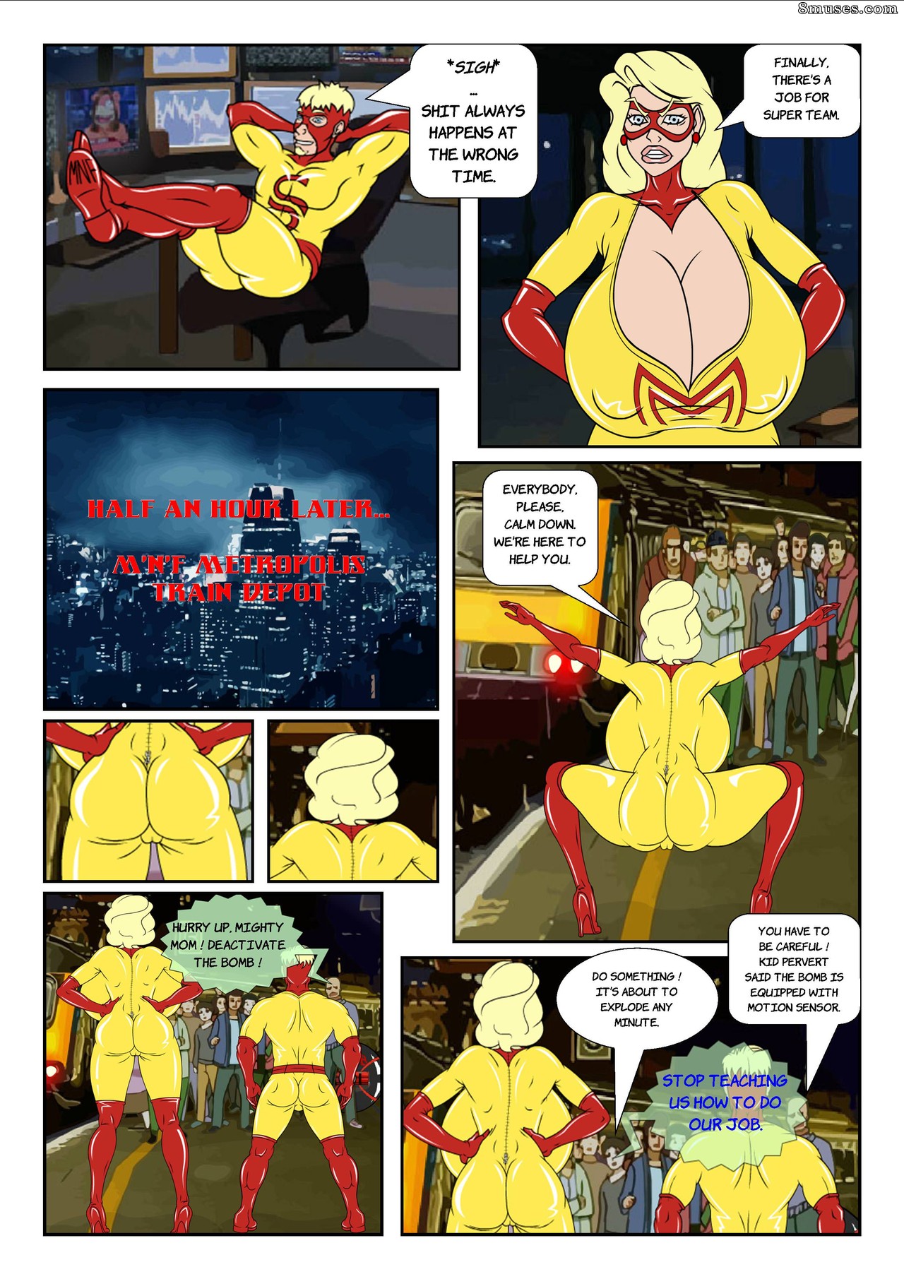 Meet N Fuck - Super Heroine Hjinks - Page 10