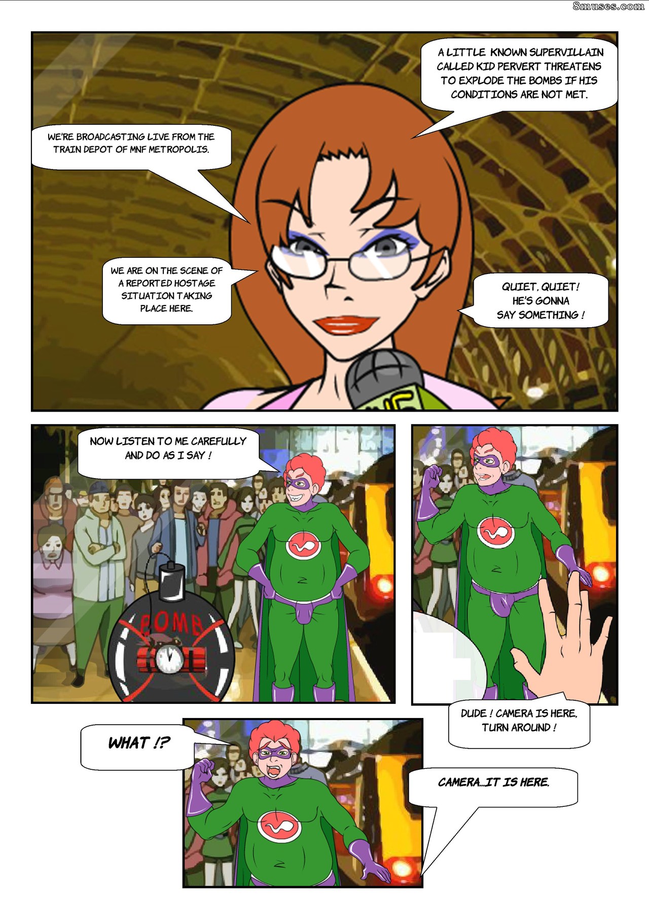 Meet N Fuck - Super Heroine Hjinks - Page 8