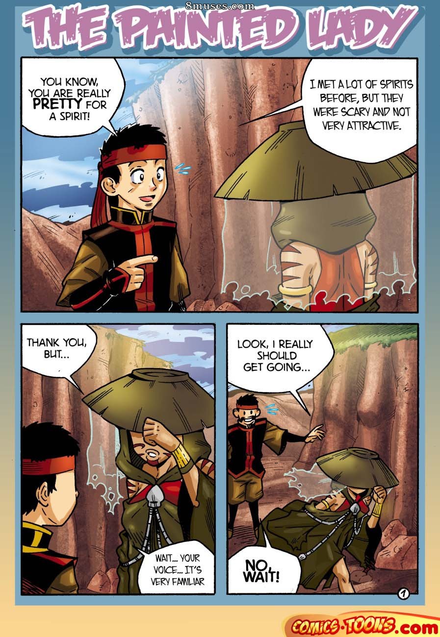 Comics-Toons.com Comix - La dama pintada - Página 1