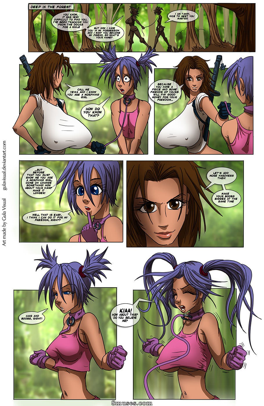 Gulavisual Comics - Chica que cambia de forma - Página 2