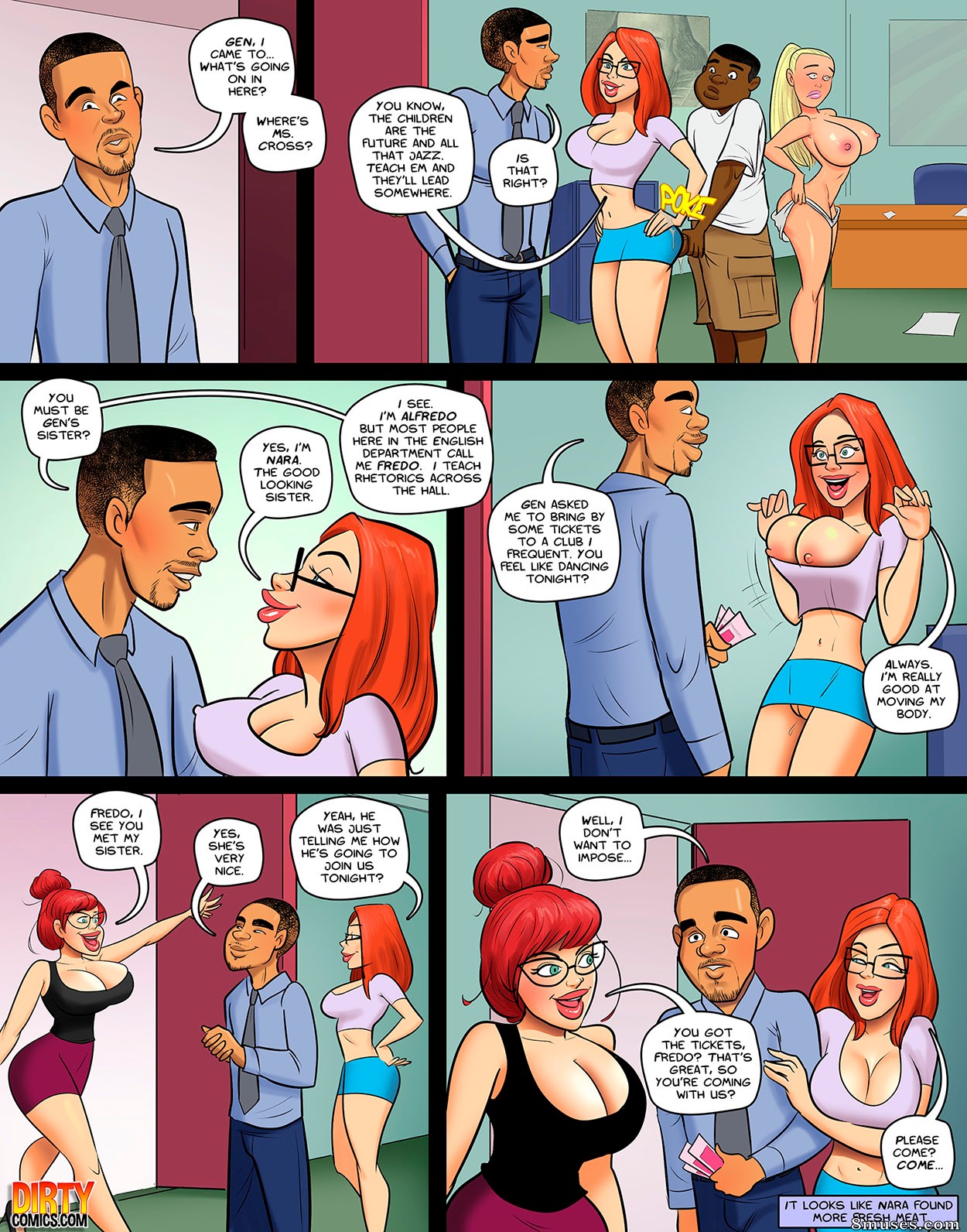Dirty Comics - Quente para a srta. Cross - Página 6