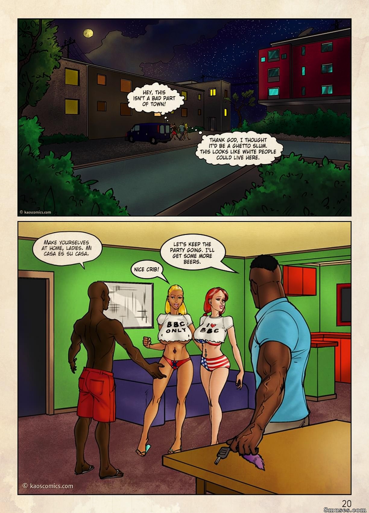 KAOS Comics - The Flag Girls Get Fucked - Page 21