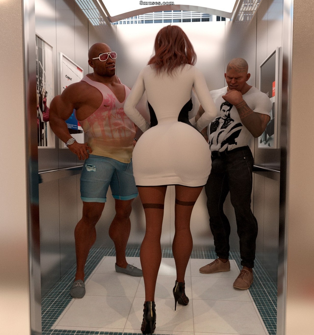 3DPOSE - Horny Boss - Page 3