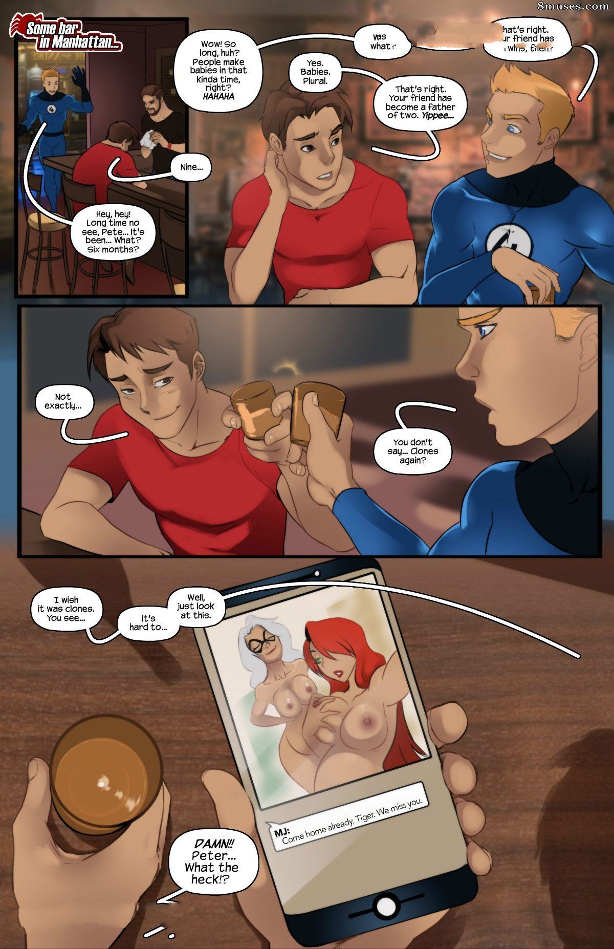 Tracy Scops Comics - The Polyamorous SpiderPreggos - Page 14